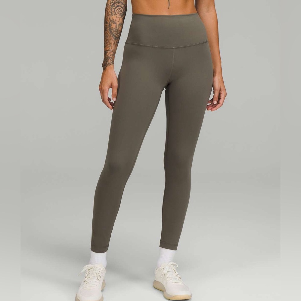 Lululemon Wunder Train High Rise - Carob Brown, Size 4, 28” Length